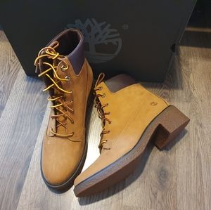 Timberland Brinda Boots Wheat Nubuck Size 9